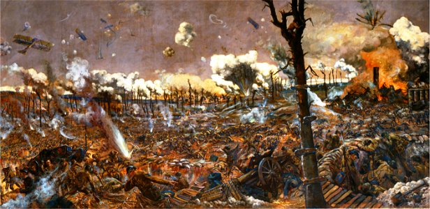 Louis Whirter-Battle of Courcelette (CWM 19710261-0788)