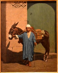 Louis Émile Pinel de Grandchamp - Enfant et son âne 3