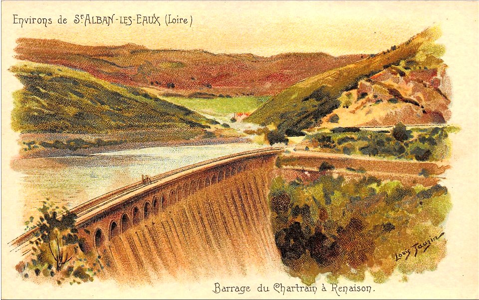 Louis Tauzin - Environs de St Alban les Eaux (Loire) 4