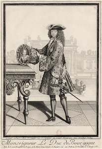 Louis, Duke of Burgundy - Print 1697-98