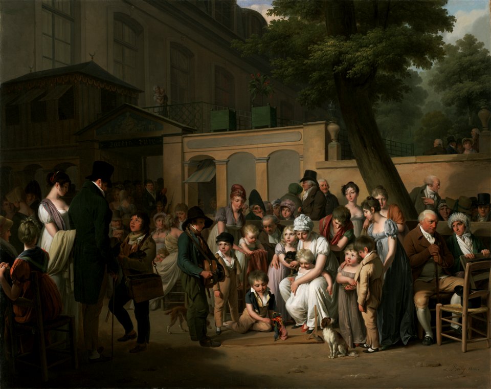 Louis-Léopold Boilly - Entrance to the Jardin Turc - 2010.11 - J. Paul Getty Museum