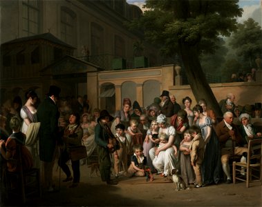 Louis-Léopold Boilly - Entrance to the Jardin Turc - 2010.11 - J. Paul Getty Museum