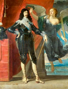 Louis XIII (crowned by victory)