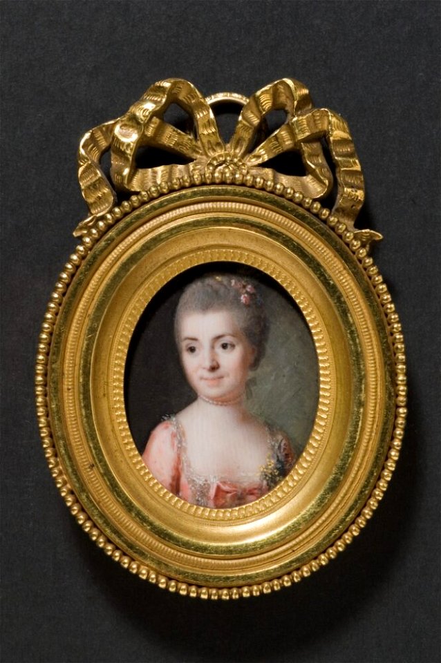 Louis-Lié Périn-Salbreux - Marie Suzanne Giroust (1734-1772), artist, married to Alexander Roslin - NMB 768 - Nationalmuseum