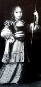 Louis XIV as a child, by Mignard