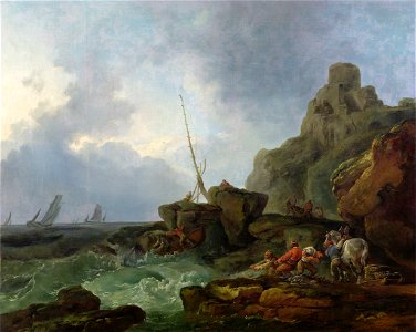 Philipp Jakob Loutherbourg - The Wreckers (1767)