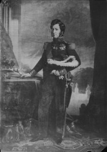 Louis-Philippe I, painting at Iolani Palace (PP-75-5-027)