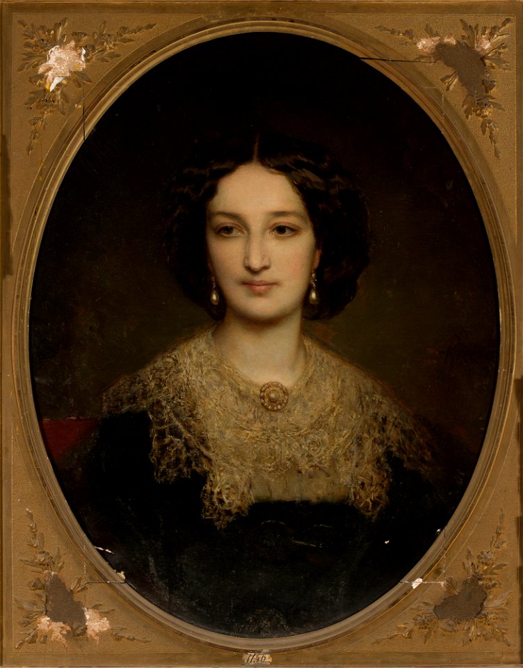 Louis-Gustave Ricard - Portrait of Katarzyna Potocka née Branicka - M.Ob.1263 - National Museum in Warsaw