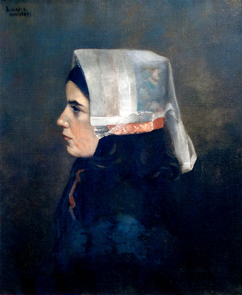 Louis-Marie Désiré-Lucas 1886 La jeune Ouessantine