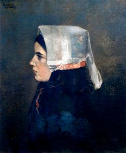 Louis-Marie Désiré-Lucas 1886 La jeune Ouessantine