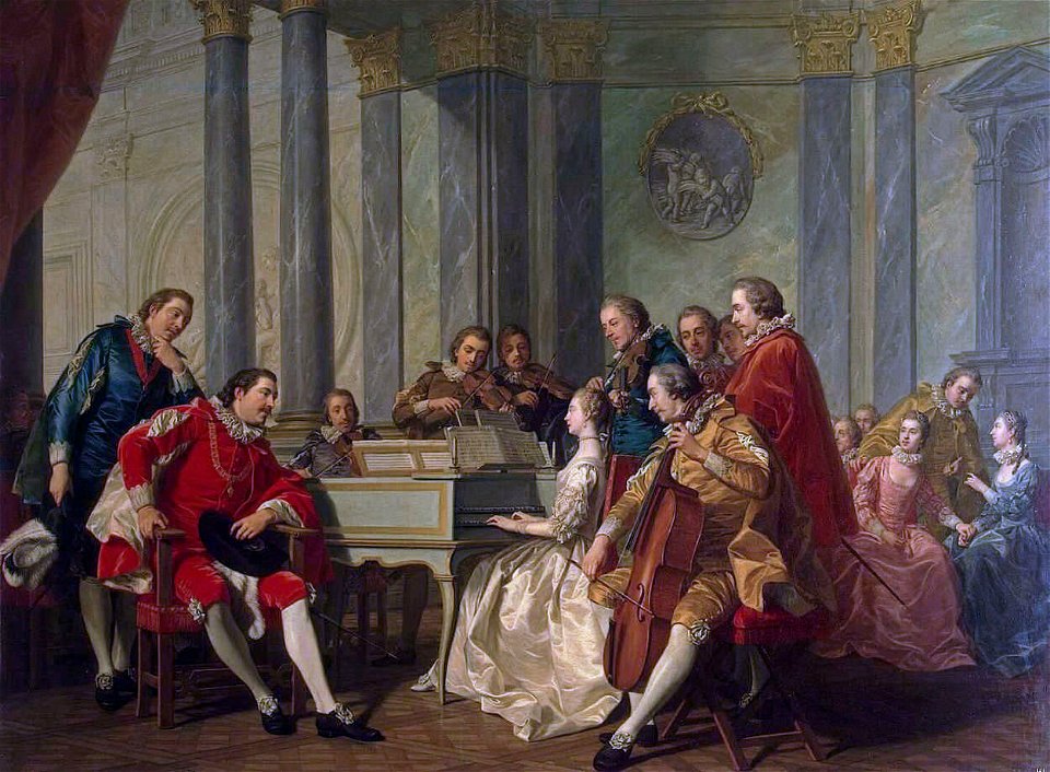 Louis-Michel van Loo - Sextet - WGA13443FXD