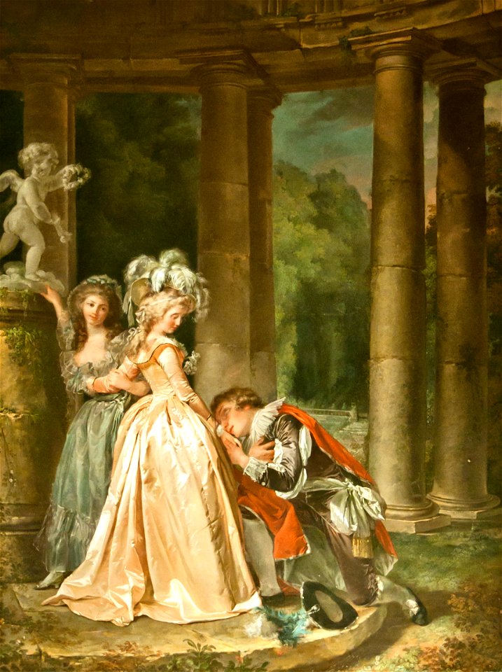 Louis-Roland Trinquesse Le serment à l'amour Dijon moins jaunâtre