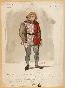 Louise Bertin - La Esmeralda - costume design by Louis Boulanger 08 - 7. Quasimodo, M. Massol
