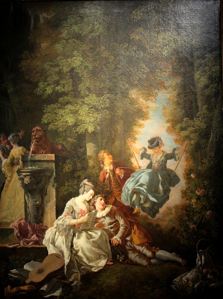 Louis-Roland Trinquesse - Escarpolette
