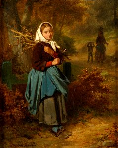 Louis-Simon Cabaillot-Lassalle Brushwood collector