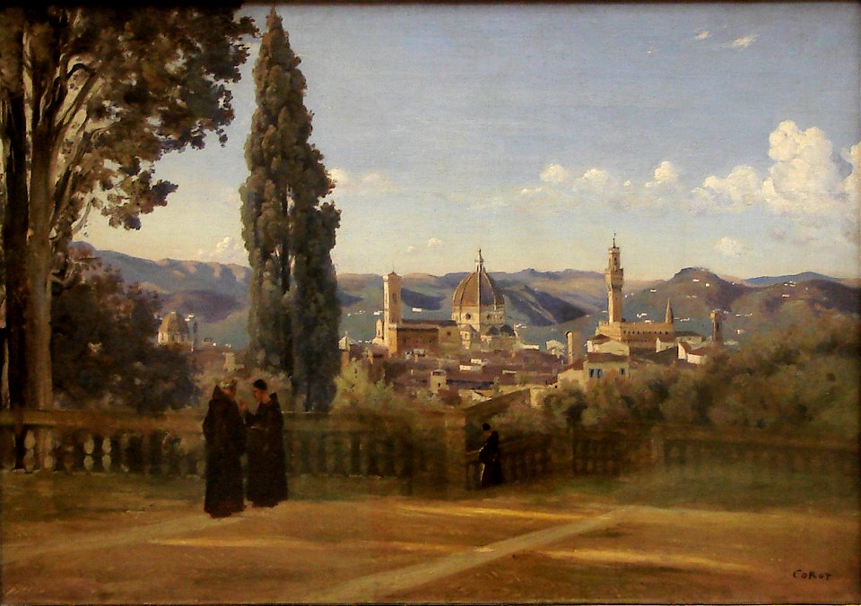 Louvre corot florence rf2598