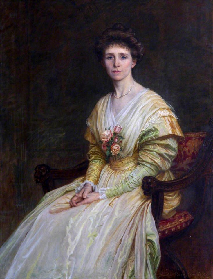 Louisa Starr Canziani (1845-1909) - Mrs Julius Drewe, née Frances Richardson (1871–1954) - 903813 - National Trust