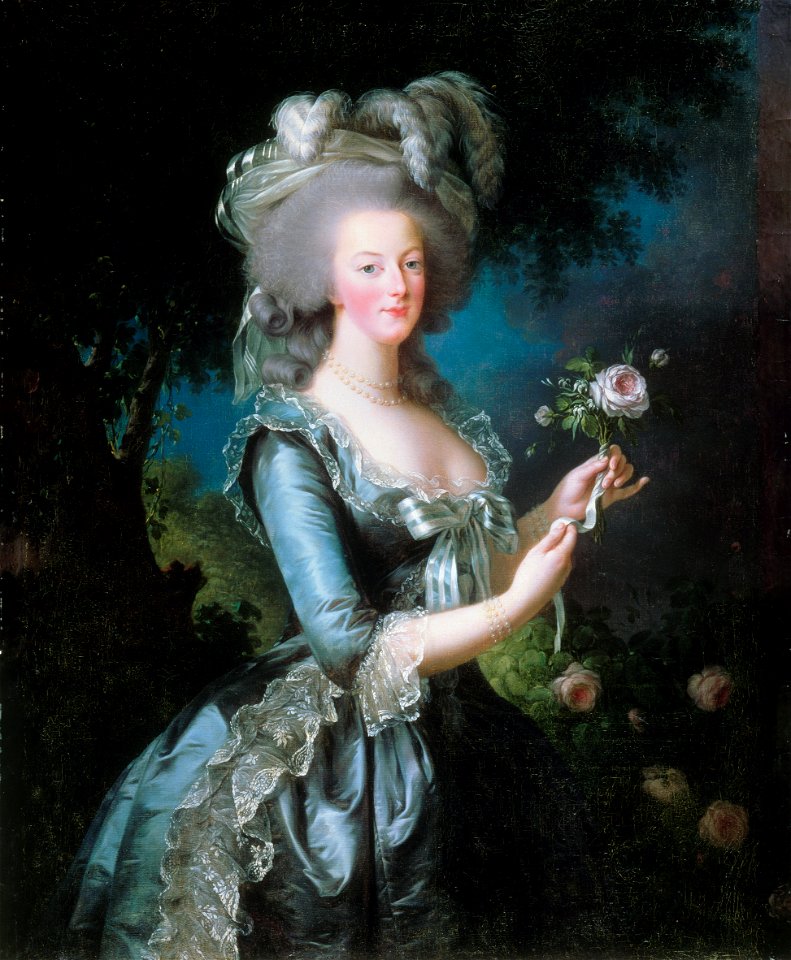 Louise Elisabeth Vigée-Lebrun - Marie-Antoinette dit « à la Rose » - Google Art Project