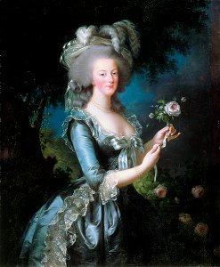 Louise Elisabeth Vigée-Lebrun - Marie-Antoinette dit « à la Rose » - Google Art Project. Free illustration for personal and commercial use.