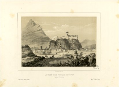 Lourdes de la route de Bagnères, Hautes-Pyrénées - Fonds Ancely - B315556101 A ABADIE 2 0017