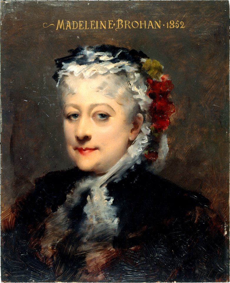 Louise Abbéma - Portrait de Madeleine Brohant (1833-1900), sociétaire de la Comédie-Française - P1109 - Musée Carnavalet