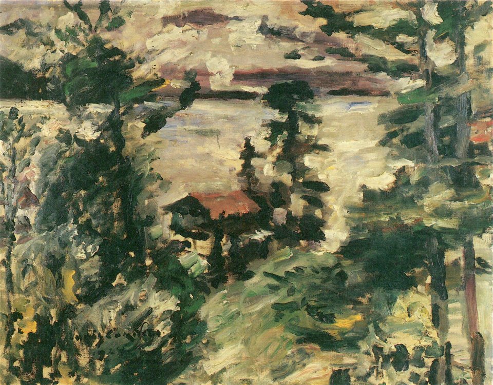 Lovis Corinth Walchensee Morgennebel 1924