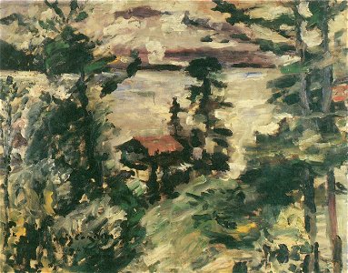 Lovis Corinth Walchensee Morgennebel 1924
