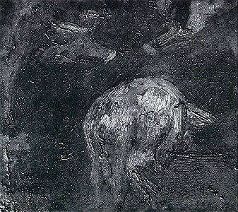 Lovis Corinth BC 66 Schwein sw