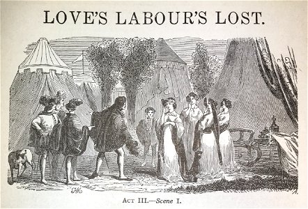 Love's Labour's Lost Lithograph