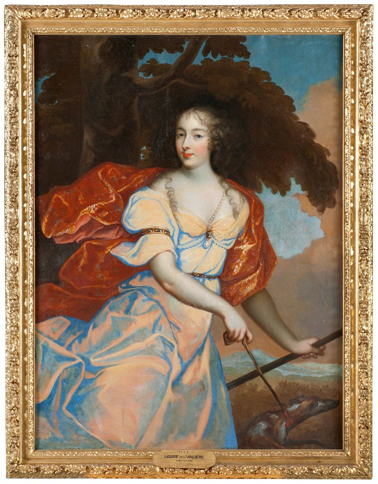 Louise de la Vallière som Diana 1644-1710 - Nationalmuseum - 15847