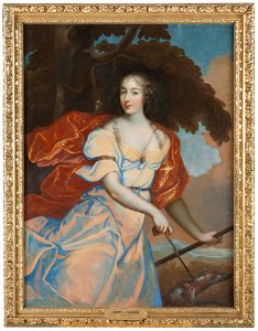 Louise de la Vallière som Diana 1644-1710 - Nationalmuseum - 15847