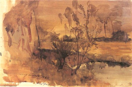 Lovis Corinth Prechtal 1885