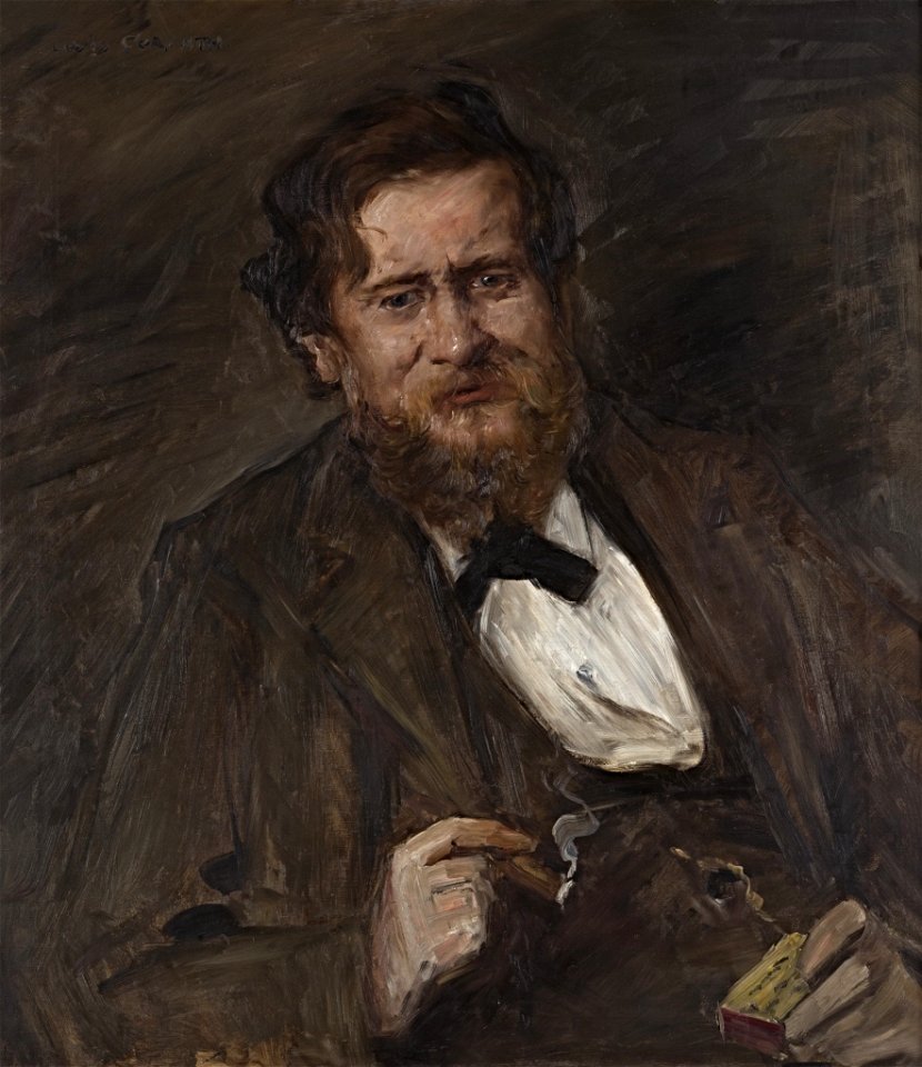 Lovis Corinth - Portrait des Malers Fritz Rumpf - BG-M 2602-81 - Berlinische Galerie