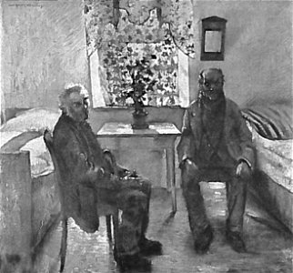 Lovis Corinth BC 94 Altmaennerhaus in Kraiburg sw