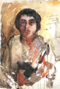 Lovis Corinth Bildnis Charlotte Berend-Corinth 1923