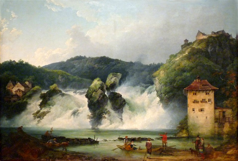 Loutherbourg-Les Chutes du Rhin à Schaffhausen