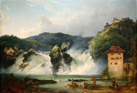 Loutherbourg-Les Chutes du Rhin à Schaffhausen