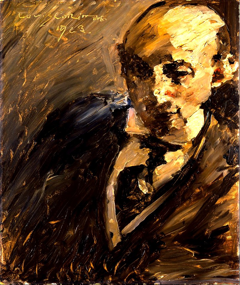 Lovis Corinth - Portrait of Alfred Kuhn - Google Art Project