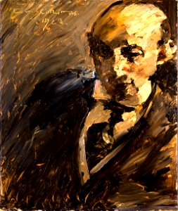 Lovis Corinth - Portrait of Alfred Kuhn - Google Art Project