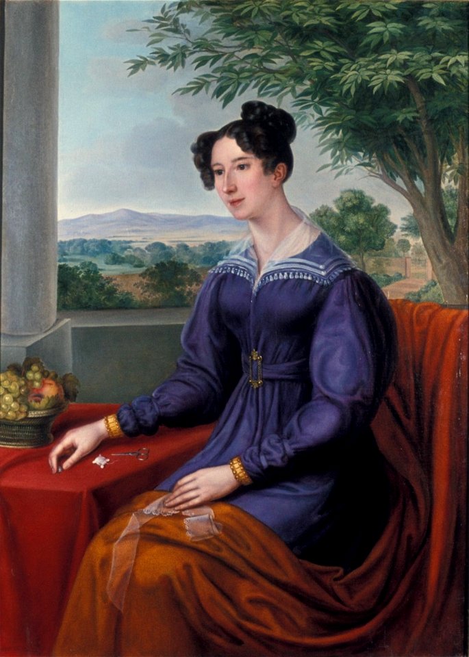 Louise Seidler - Bildnis der Frau Gogel (ca.1822)