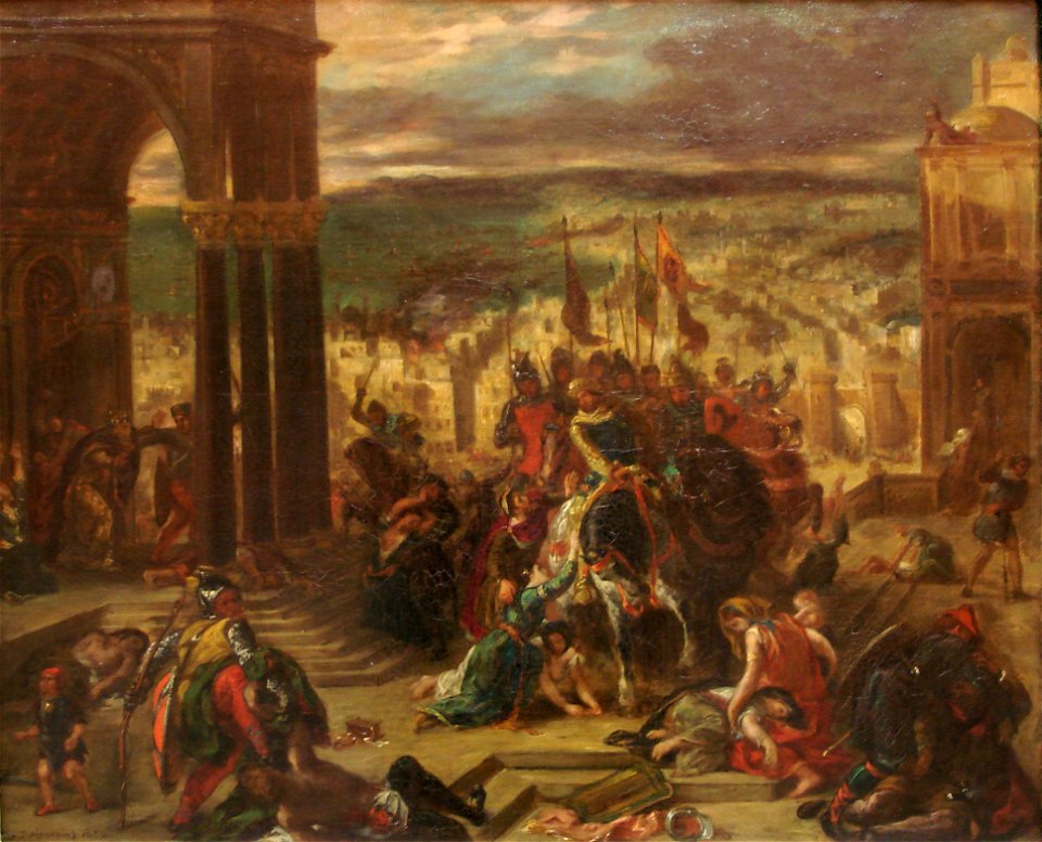 Louvre delacroix constantinople rf1659