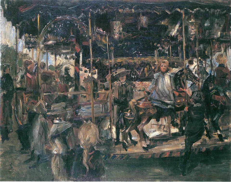 Lovis Corinth Karussell 1903