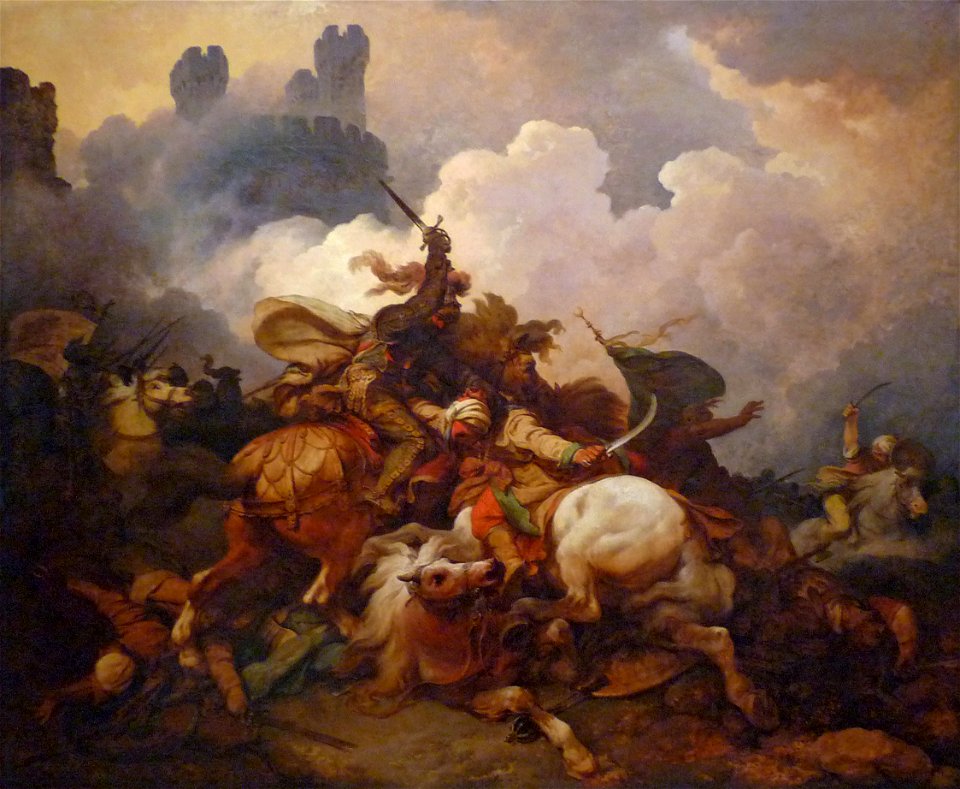 Loutherbourg-Richard Coeur de Lion à la bataille de Saint-Jean d'Acre