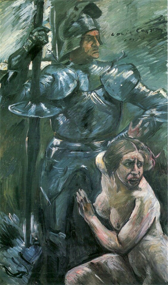 Lovis Corinth Im Schutze der Waffen 1915