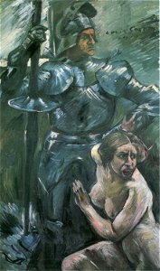 Lovis Corinth Im Schutze der Waffen 1915