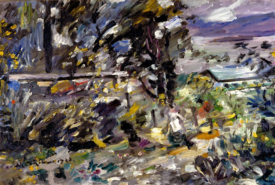 Lovis Corinth - Walchensee, Silverway - 878-1983 - Saint Louis Art Museum