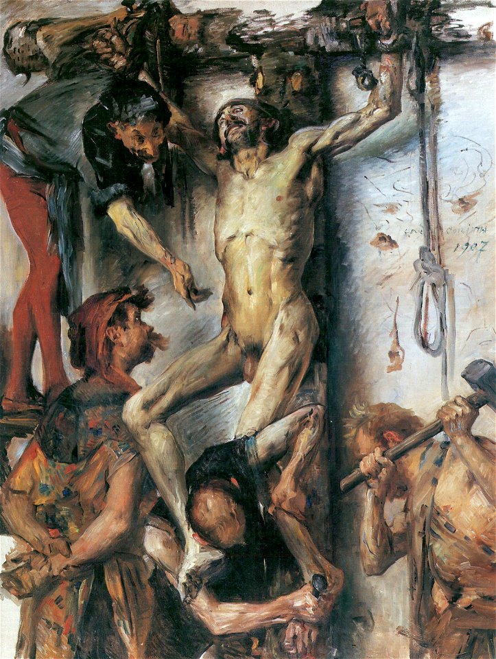Lovis Corinth Das Große Martyrium 1907