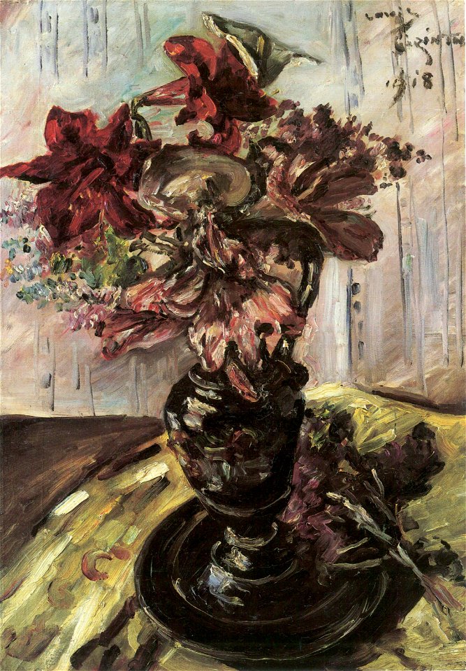 Lovis Corinth Blumenstillleben mit Kalla 1918