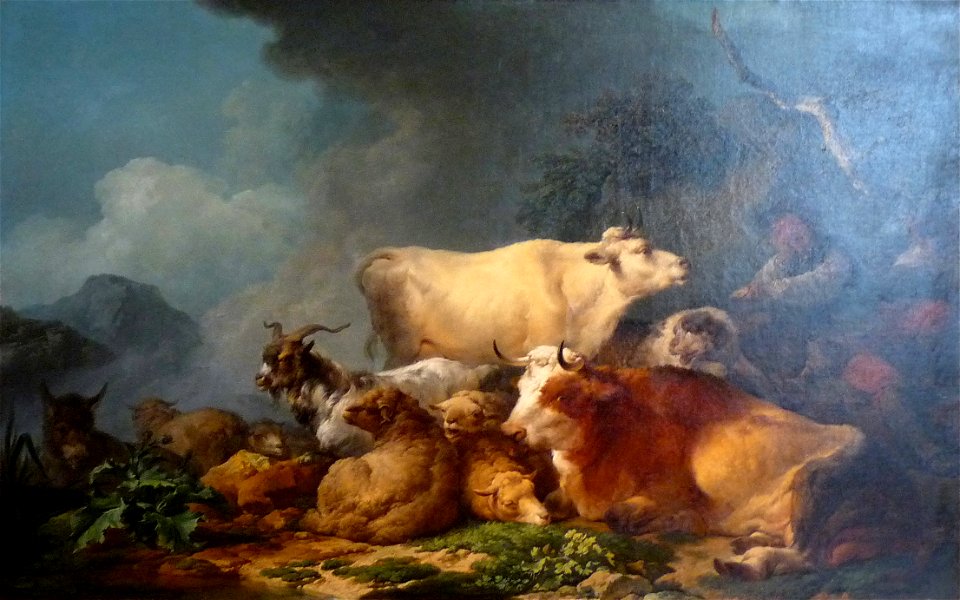 PJ Loutherbourg-Musée des Bx-Arts Strasbourg-Troupeau