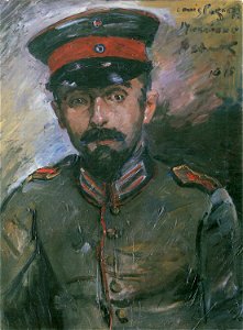 Lovis Corinth Der Maler Makkabäus-Hermann Struck 1918